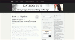 Desktop Screenshot of dating-wtf.com